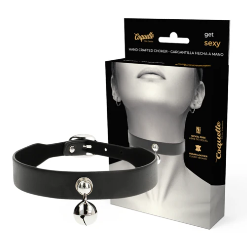Coquette Chic Halsband Rassel Black Cosplay - Image 2