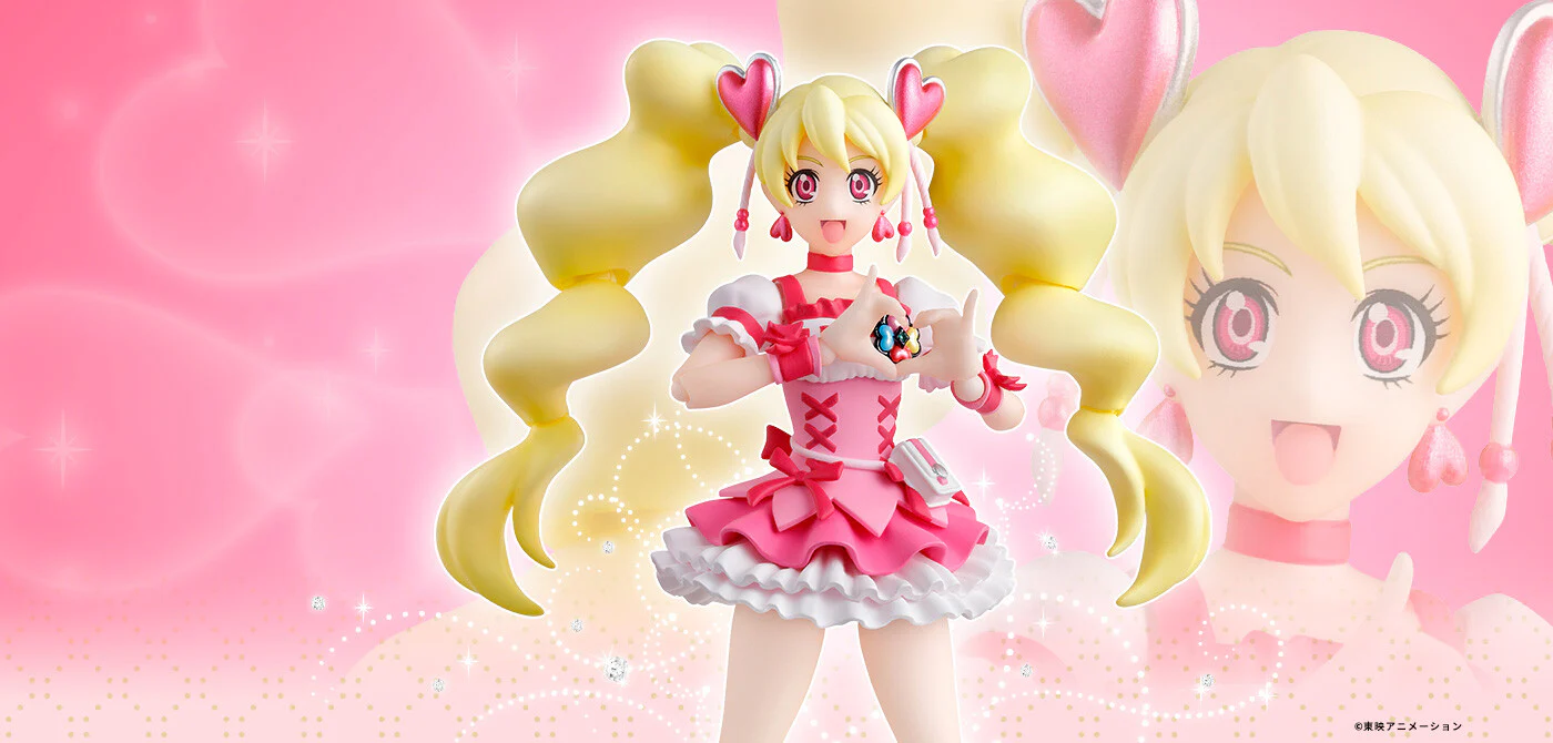 Cure Peach & Chiffon S.H.Figuarts Bandai Tamashii Nations - Image 3