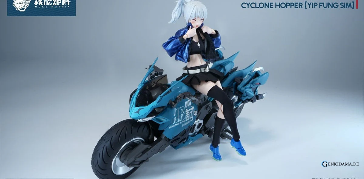 CYBER FOREST [FANTASY GIRLS] CYCLONE HOPPER: YIP FUNG SIM (Plastic model) - Image 10