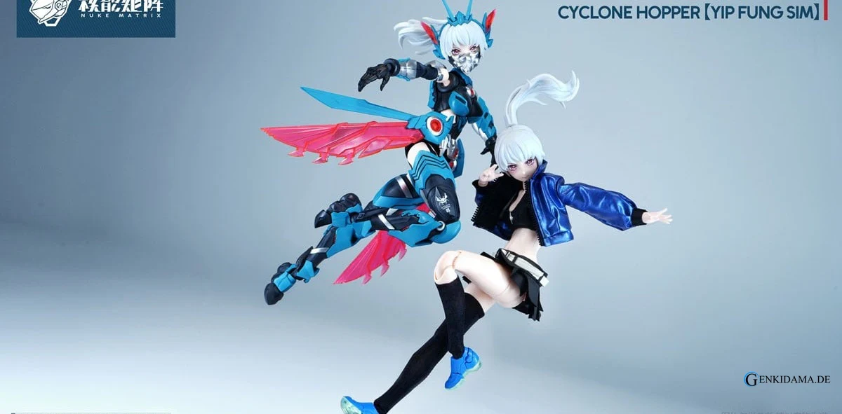 CYBER FOREST [FANTASY GIRLS] CYCLONE HOPPER: YIP FUNG SIM (Plastic model) - Image 11