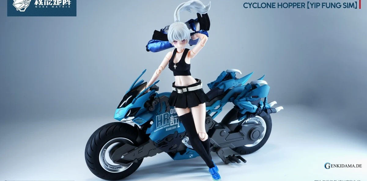 CYBER FOREST [FANTASY GIRLS] CYCLONE HOPPER: YIP FUNG SIM (Plastic model) - Image 12