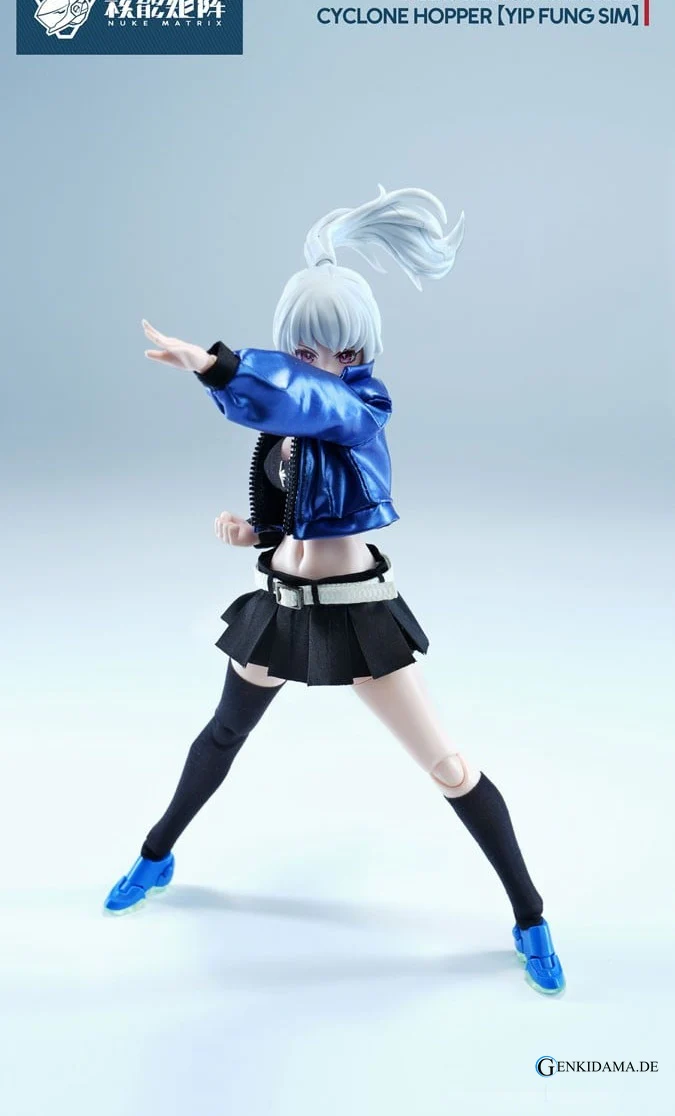 CYBER FOREST [FANTASY GIRLS] CYCLONE HOPPER: YIP FUNG SIM (Plastic model) - Image 13