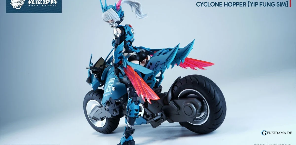 CYBER FOREST [FANTASY GIRLS] CYCLONE HOPPER: YIP FUNG SIM (Plastic model) - Image 4