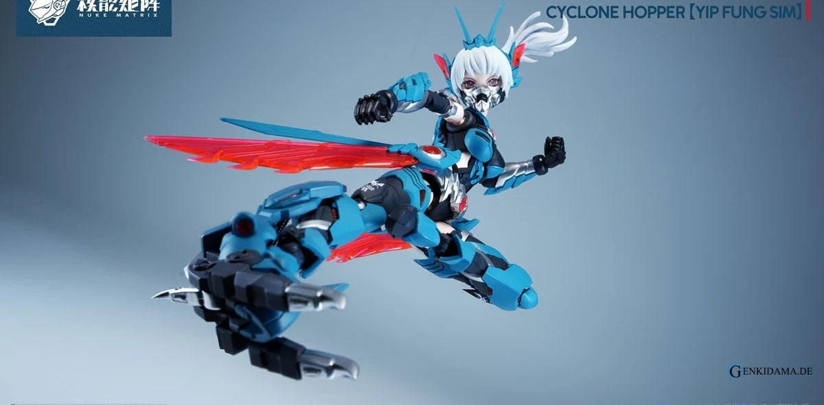 CYBER FOREST [FANTASY GIRLS] CYCLONE HOPPER: YIP FUNG SIM (Plastic model) - Image 5