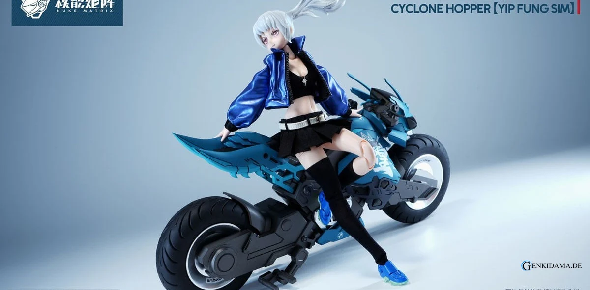 CYBER FOREST [FANTASY GIRLS] CYCLONE HOPPER: YIP FUNG SIM (Plastic model) - Image 6