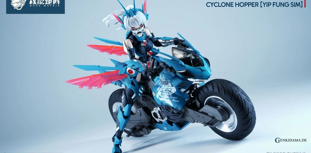 CYBER FOREST [FANTASY GIRLS] CYCLONE HOPPER: YIP FUNG SIM (Plastic model) - Image 7