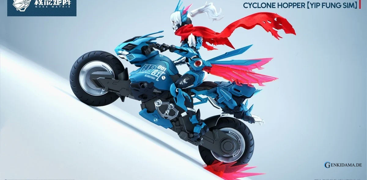 CYBER FOREST [FANTASY GIRLS] CYCLONE HOPPER: YIP FUNG SIM (Plastic model) - Image 8
