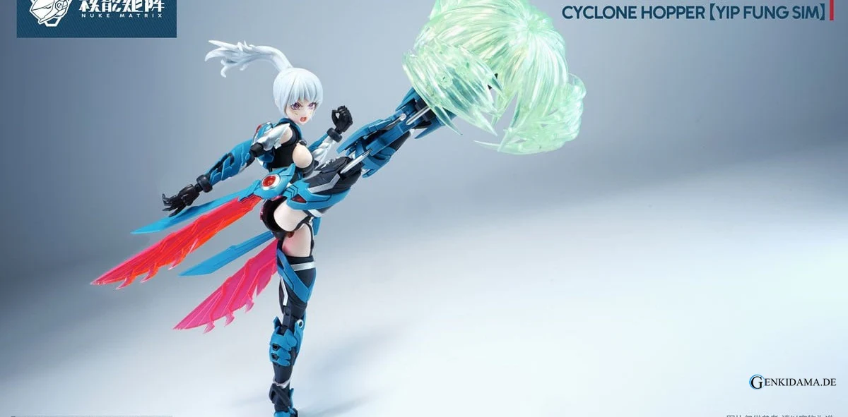 CYBER FOREST [FANTASY GIRLS] CYCLONE HOPPER: YIP FUNG SIM (Plastic model) - Image 9