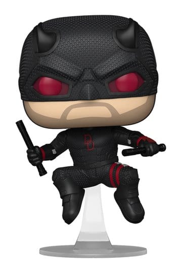 Daredevil: Born Again POP! Marvel Vinyl Figur Daredevil (Black Suit) - Beschädigte Verpackung