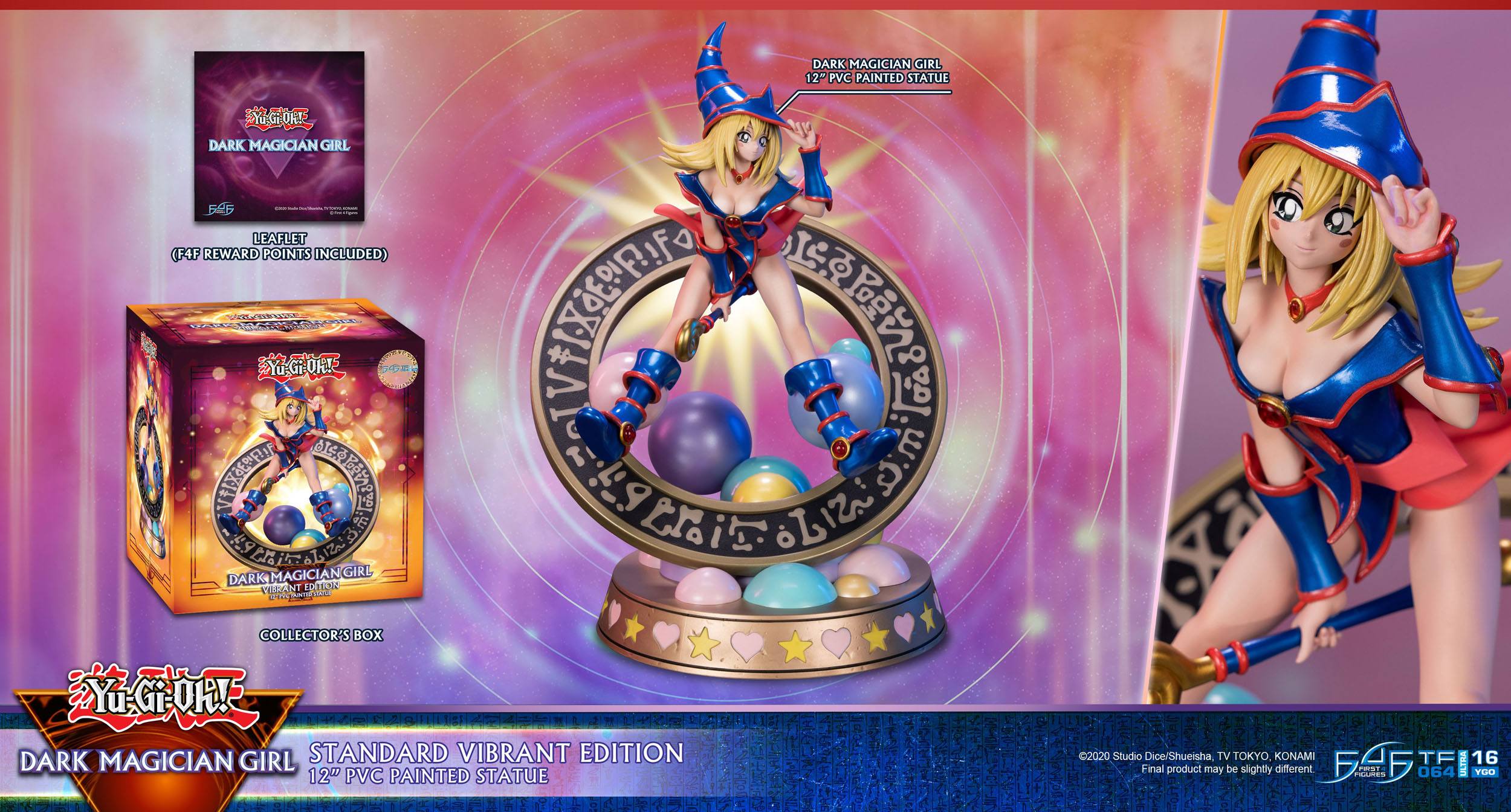 Dark Magician Girl - Standard Vibrant Edition - Yu-Gi-Oh! - First 4 Figures - Image 2