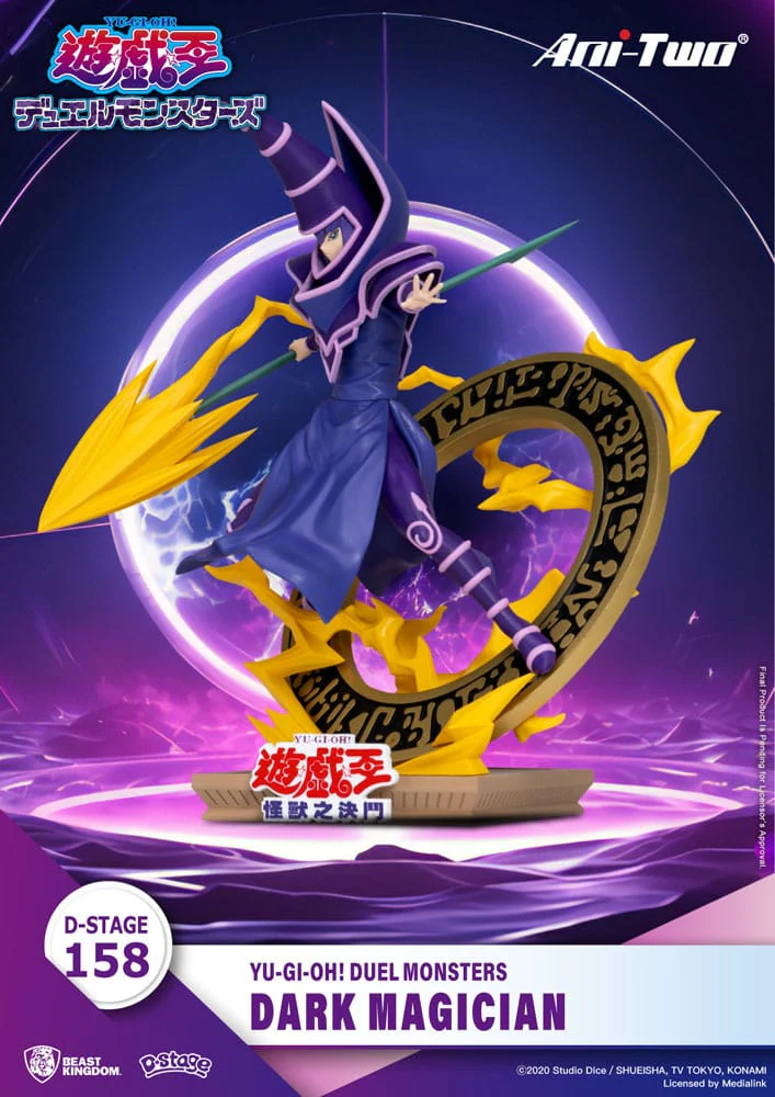 Dark Magician Yu-Gi-Oh! Duel Monsters D-Stage Beast Kingdoms - Image 5