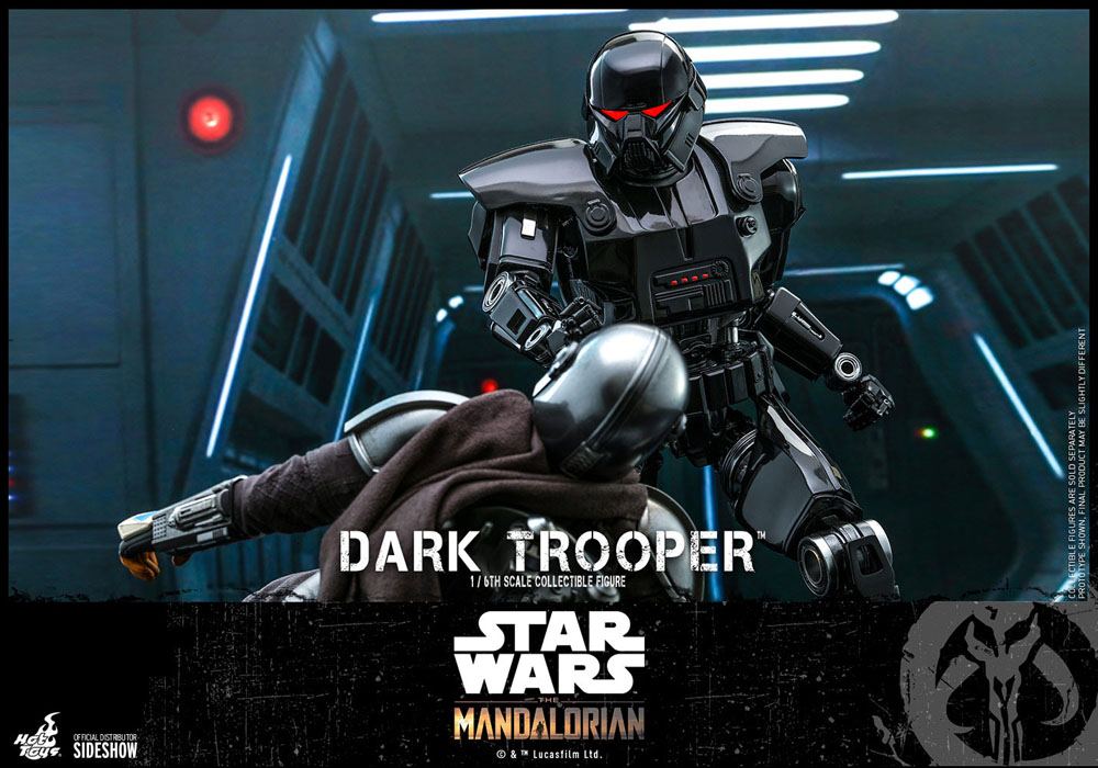 Dark Trooper Star Wars: The Mandalorian Hot Toys - Image 5