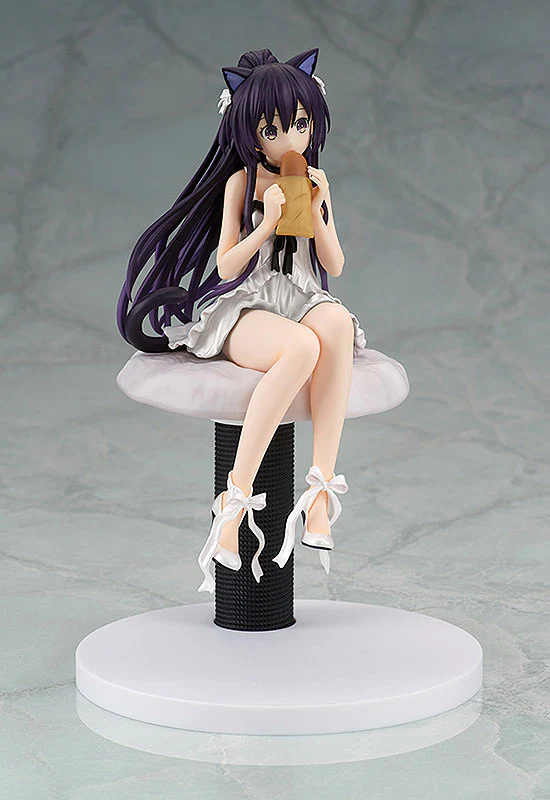 Date A Live III PVC Statue Tohka Yatogami White Cat Ver. - Image 7