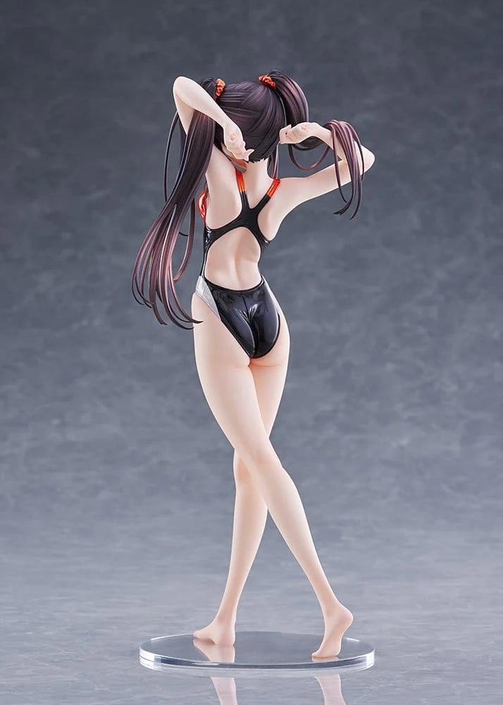 Date A Live Swimsuit Silhouette PVC Figur Kurumi Tokisaki Swimwear Ver. - Image 2