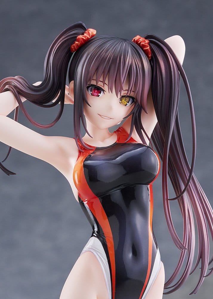 Date A Live Swimsuit Silhouette PVC Figur Kurumi Tokisaki Swimwear Ver. - Image 4