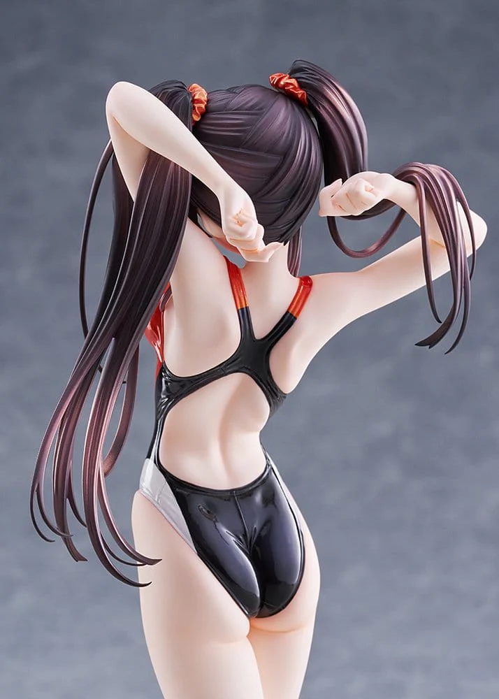 Date A Live Swimsuit Silhouette PVC Figur Kurumi Tokisaki Swimwear Ver. - Image 6