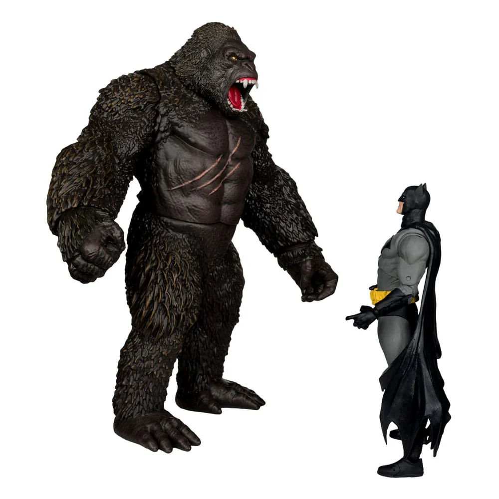 DC Justice League Monsterverse DC Multiverse Actionfiguren 2er-Pack Batman & Kong - Image 3