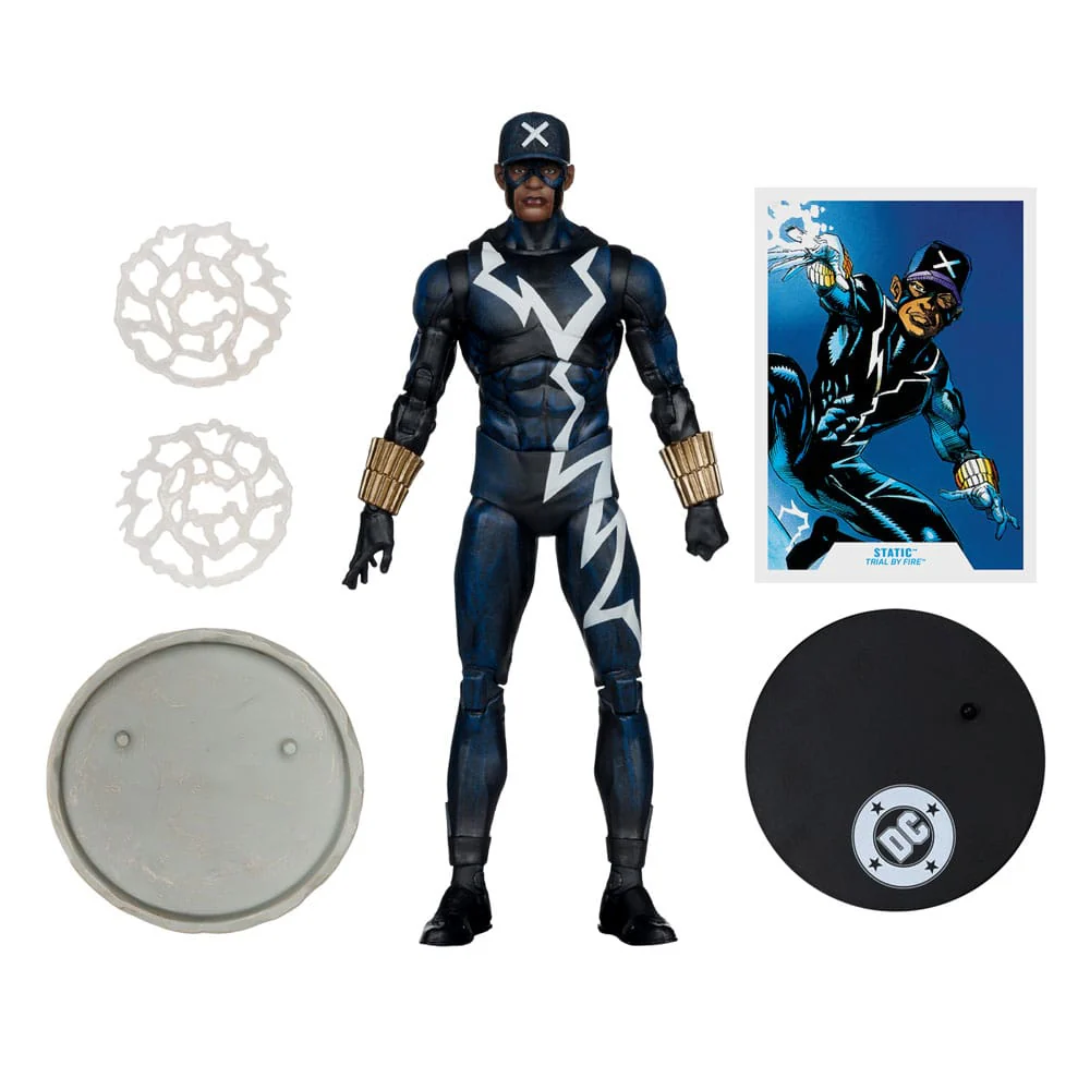 DC Multiverse Actionfigur Static Shock (Trial by Fire) (Gold Label) - Image 2