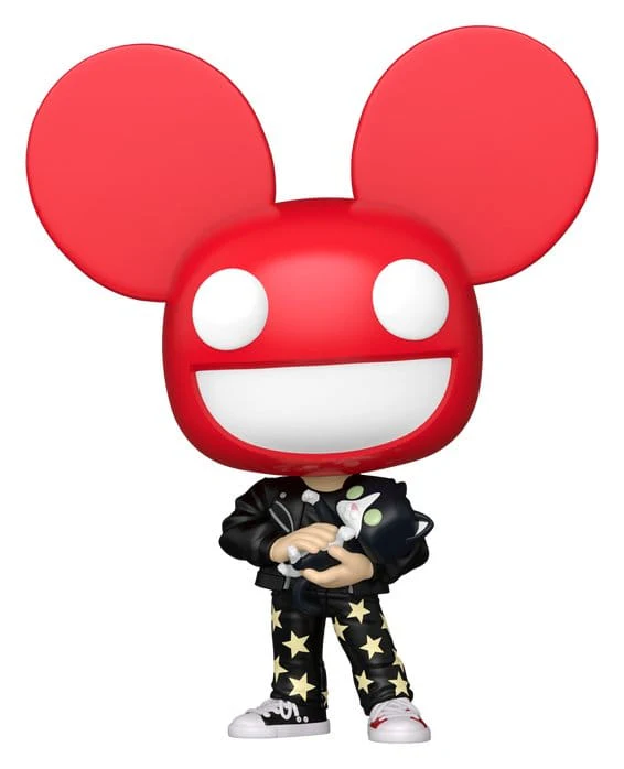 Deadmau5 POP! Rocks Vinyl Figur Deadmau5 with Cat