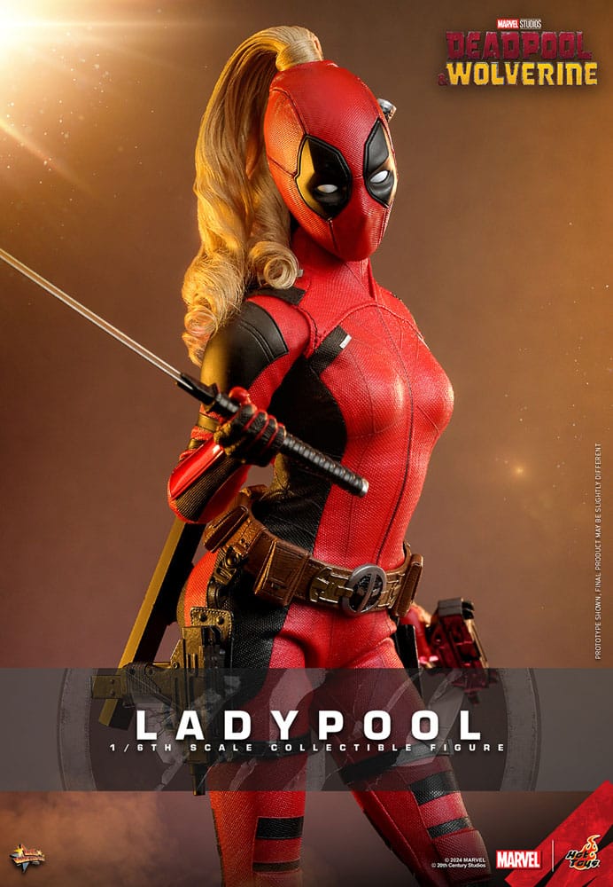 Deadpool & Wolverine Movie Masterpiece Actionfigur Ladypool - Image 2
