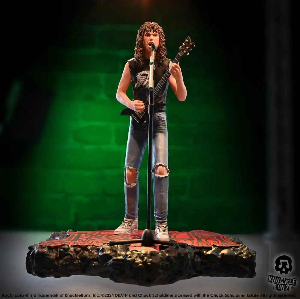 Death Rock Iconz Statue Chuck Schuldiner II - Image 2