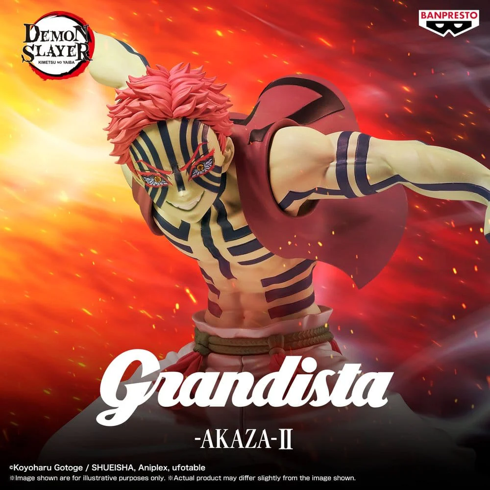 Demon Slayer: Kimetsu no Yaiba Grandista PVC-Figur Akaza II - Image 3