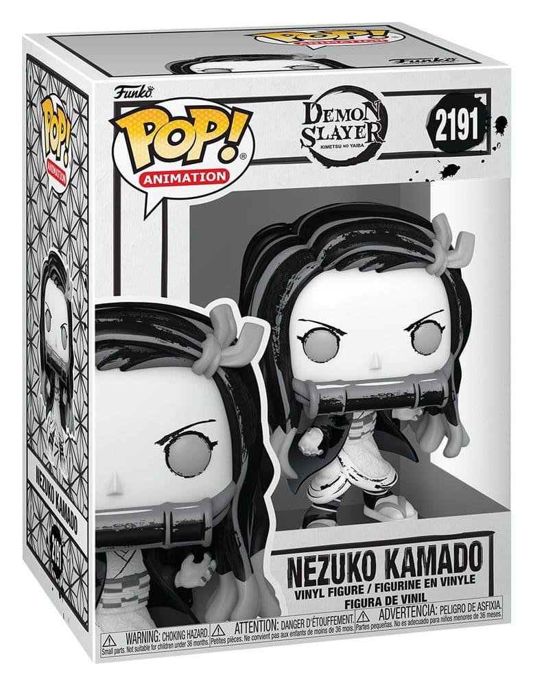 Demon Slayer: Kimetsu no Yaiba POP! Animation Vinyl Figuren Nezuko(Sumi-Ink) - Image 2