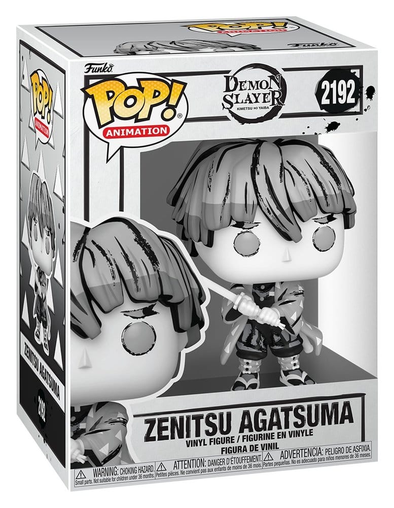 Demon Slayer: Kimetsu no Yaiba POP! Animation Vinyl Figuren Zenitsu(Sumi-Ink) - Image 2