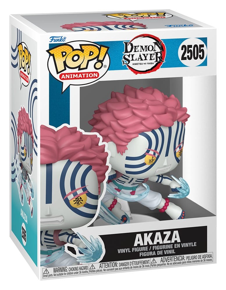 Demon Slayer: Kimetsu no Yaiba - The Movie POP! Animation Vinyl Figur Akaza - Image 2