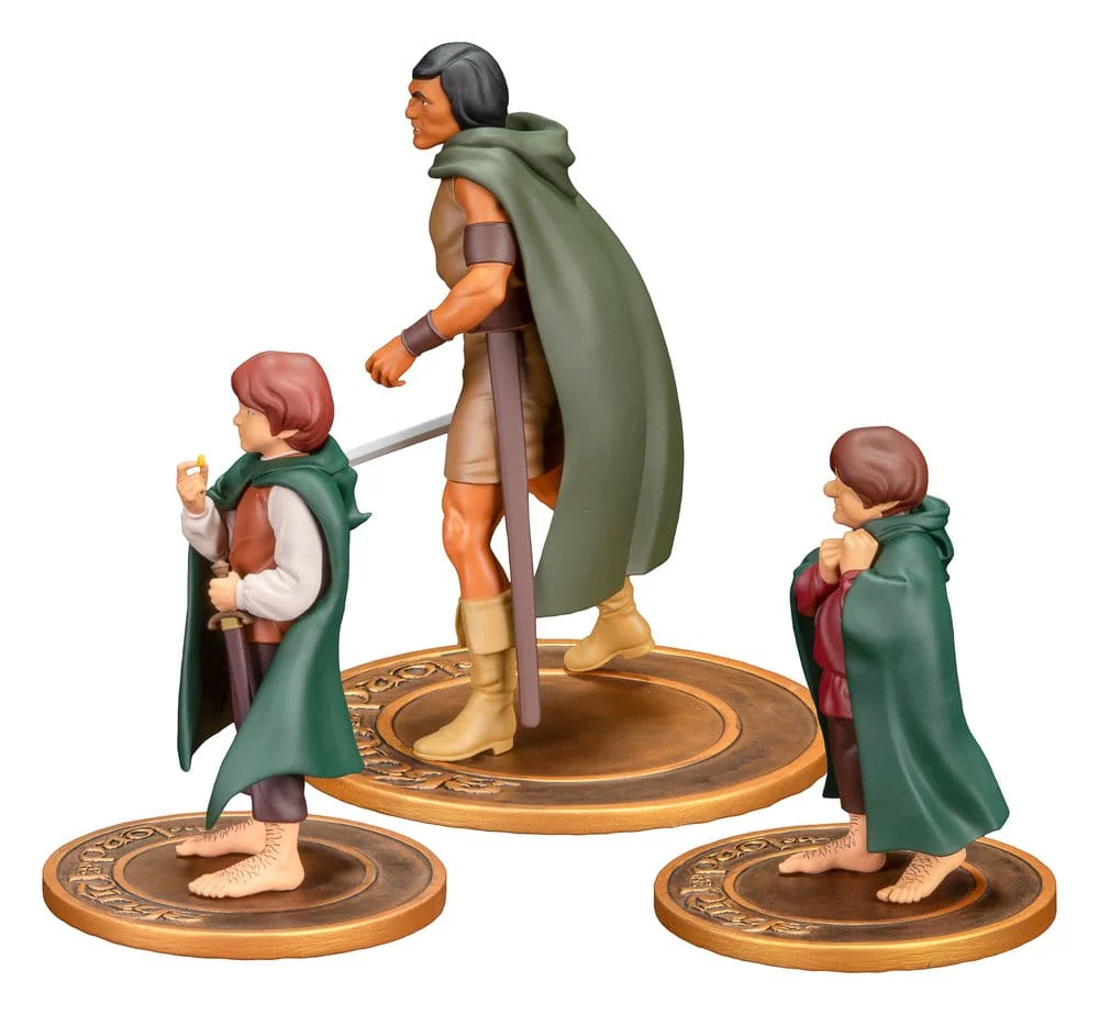 Der Herr der Ringe Animated Film PVC Figuren 3er-Pack Frodo, Aragorn, and Samwise - Image 7