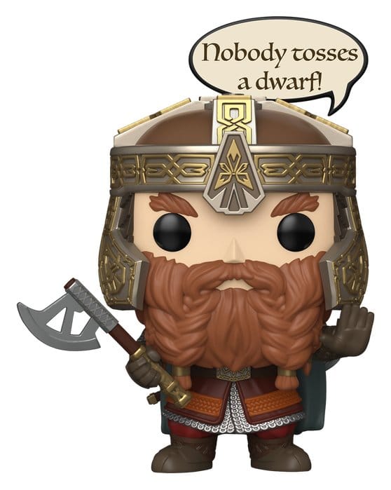 Der Herr der Ringe POP! Vinyl Figur Gimli