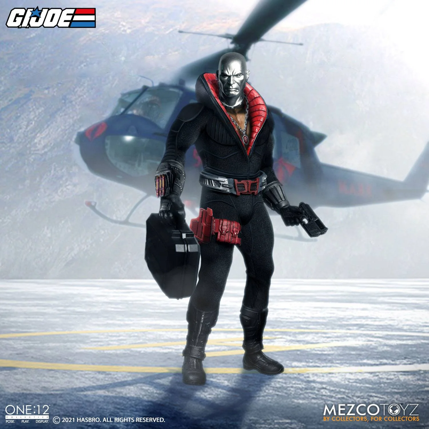 Destro mit Leuchtfunktion - G.I. Joe - Mezco