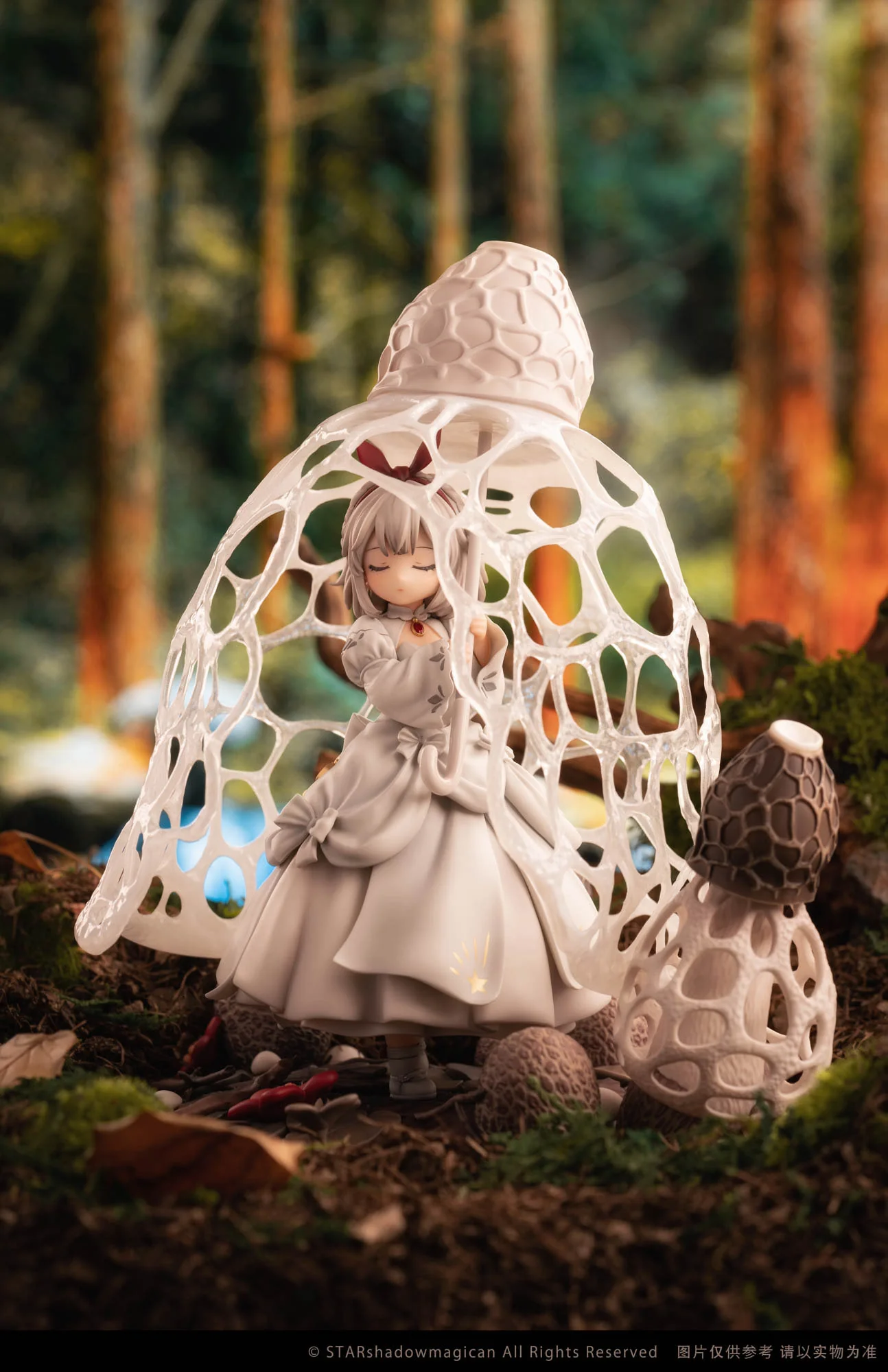 Dictyophora Indusiata The Mushroom Girls Reverse Studio - Image 6
