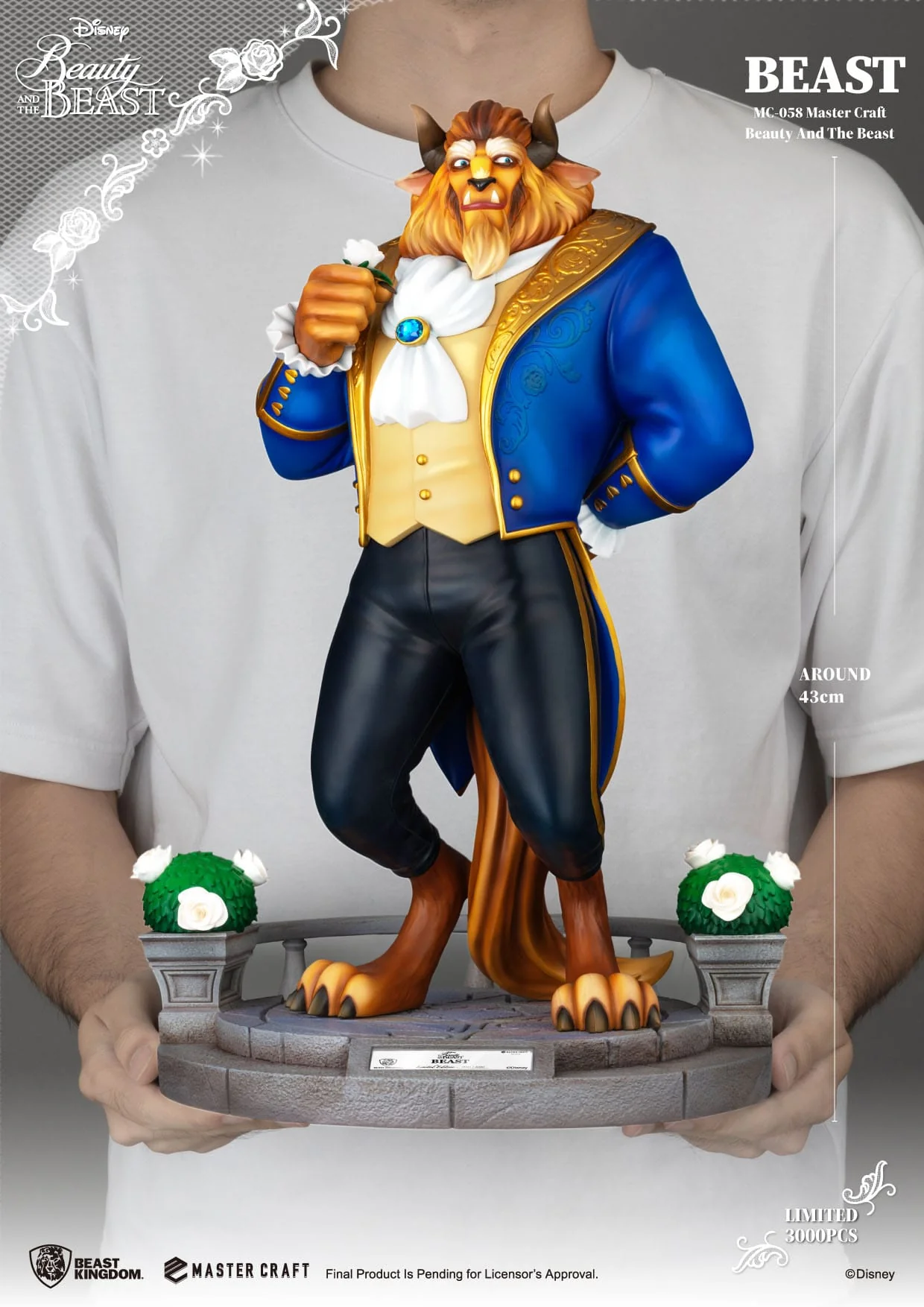 Die Schöne und das Biest Beast - Master Craft Statue - Beast Kingdom Toys - Image 9
