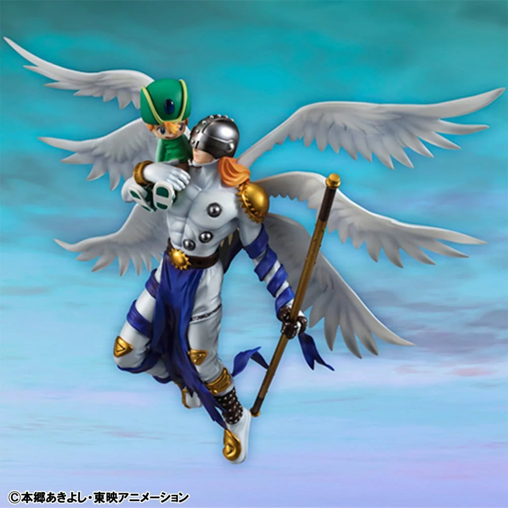 Digimon Adventure G.E.M. Series PVC-Figur Angemon & Takeru Takaishi (Repeat) - Image 4