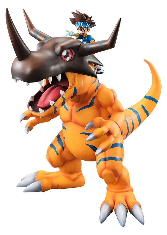 Digimon Adventure Precious G.E.M. Series PVC Figur Greymon & Taichi Yagami (Repeat)