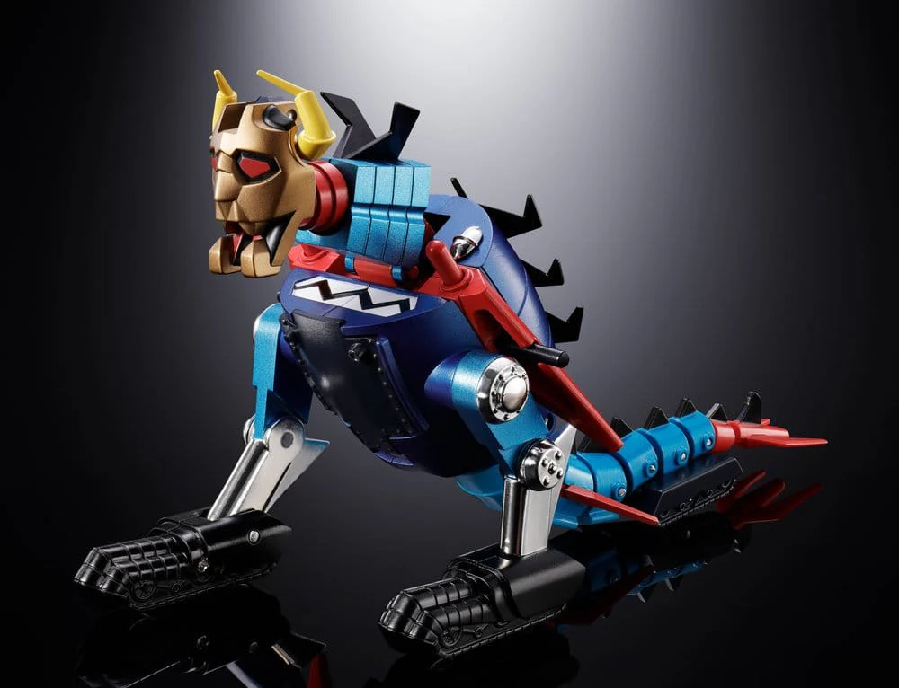 Dino Mech Gaiking Chogokin Actionfigur Daikumaryu & Gaiking