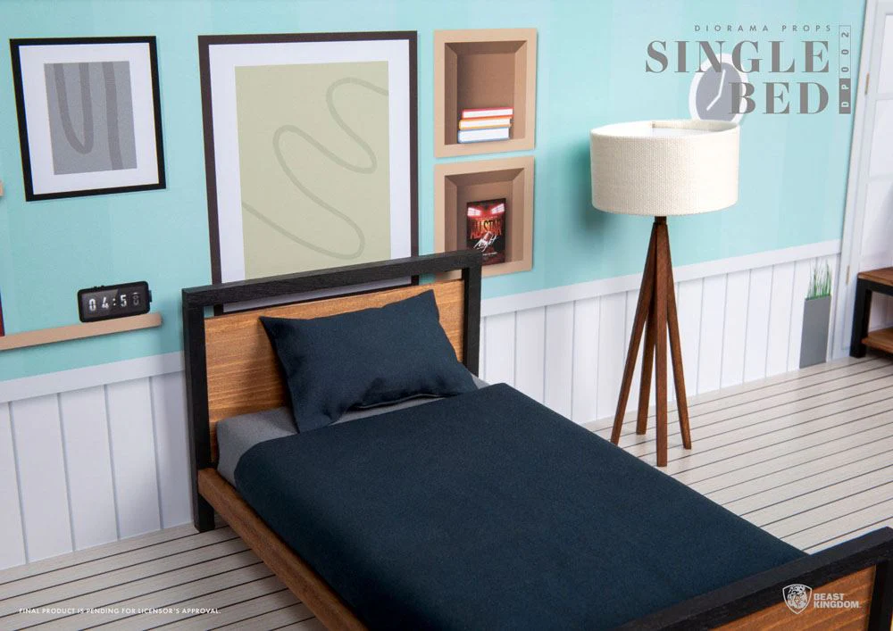 Diorama Props Series Zubehör-Set Single Bed Set - Image 2