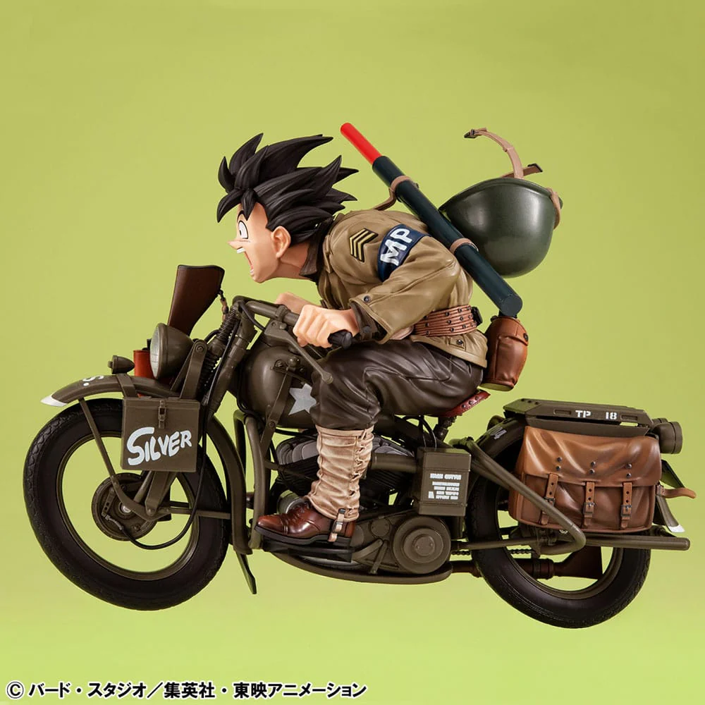 Diorama Son Goku & Bike Dragonball Z 05 Desktop Real McCoy MegaHouse - Image 3