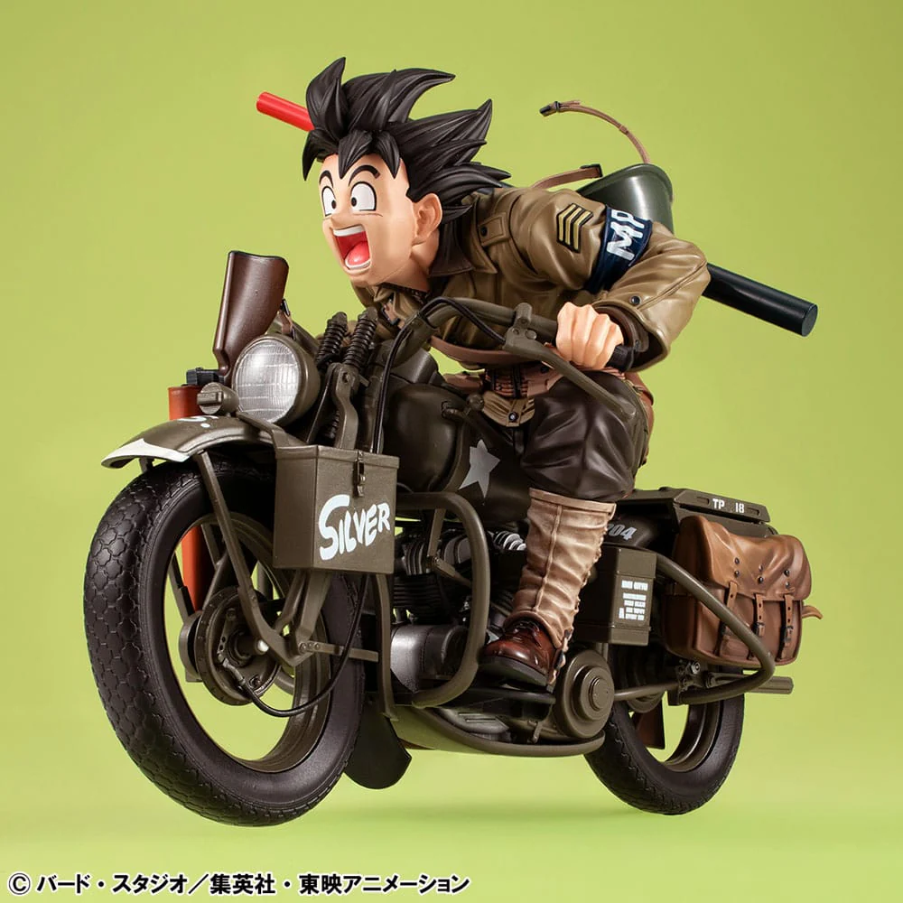 Diorama Son Goku & Bike Dragonball Z 05 Desktop Real McCoy MegaHouse - Image 4