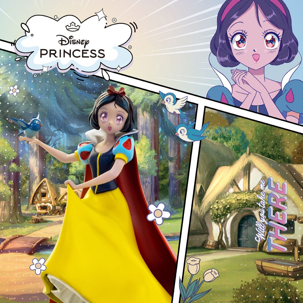 Disney Anime Princess Scale Statue Schneewittchen - Image 2