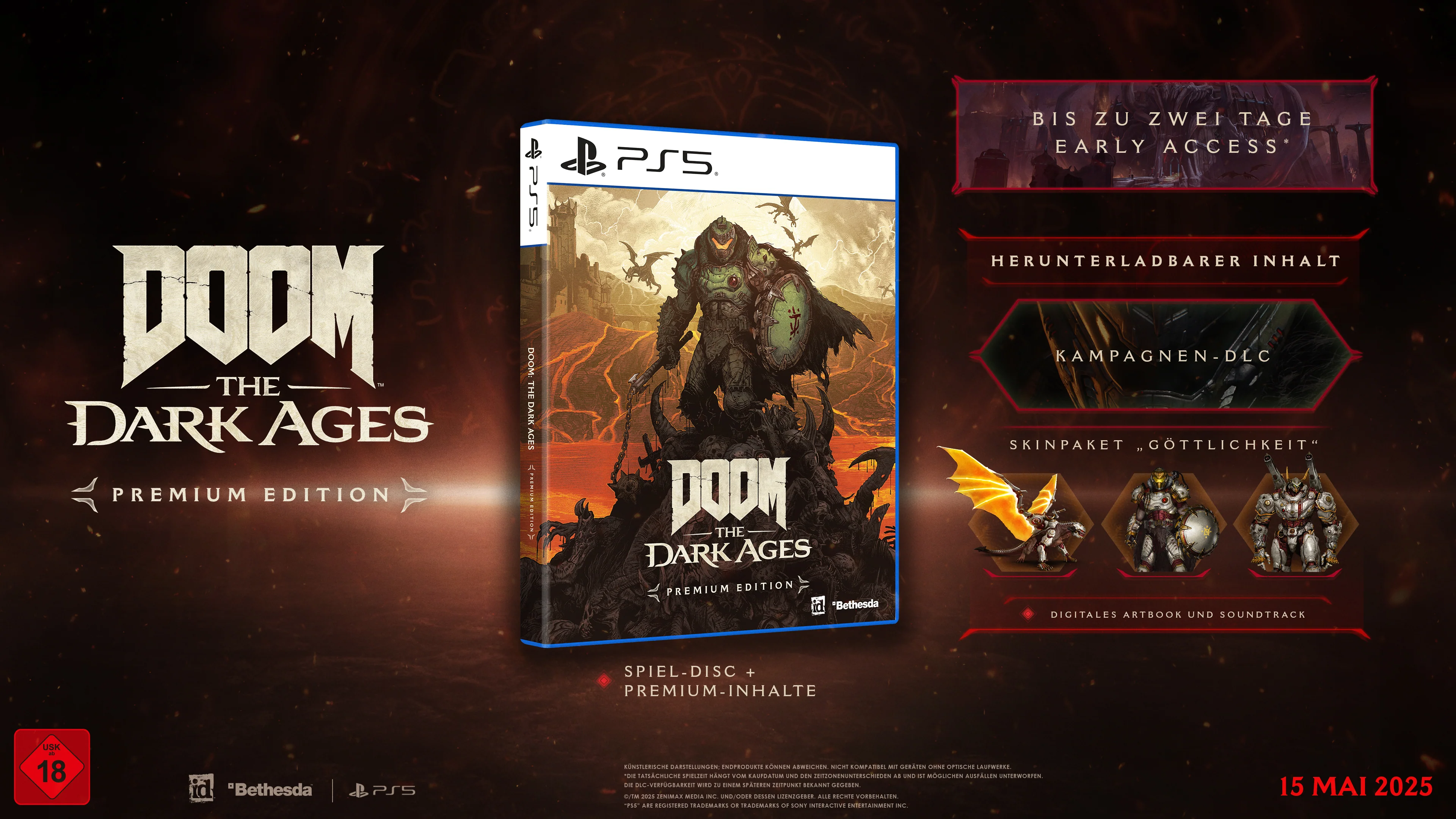 Doom: Dark Ages Premium Eidtion DE Version (PS5) - Image 6