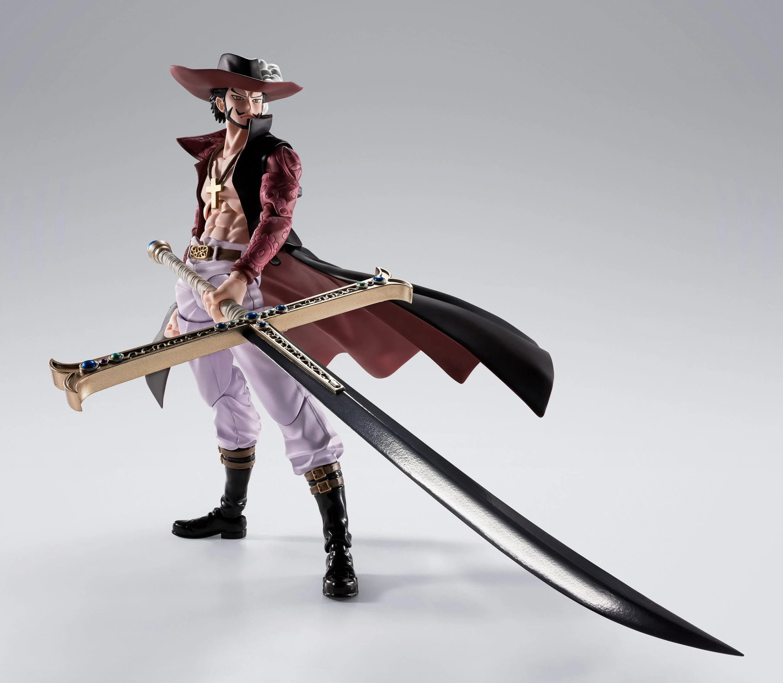Dracule Mihawk Hawkeye S.H.Figuarts Bandai Tamashii Nations - Image 5