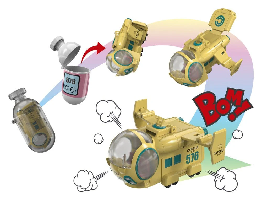 Dragon Ball Z Changearts Actionfigur Hoi-Poi Kapsel No. 576 Bulma's Airplane - Image 2