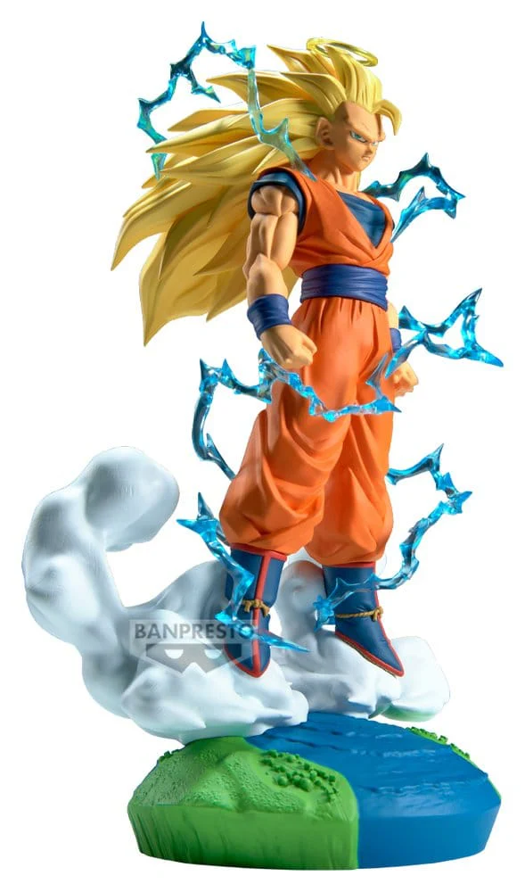 Dragon Ball Z History Box PVC-Figur Super Saiyan 3 Son Goku