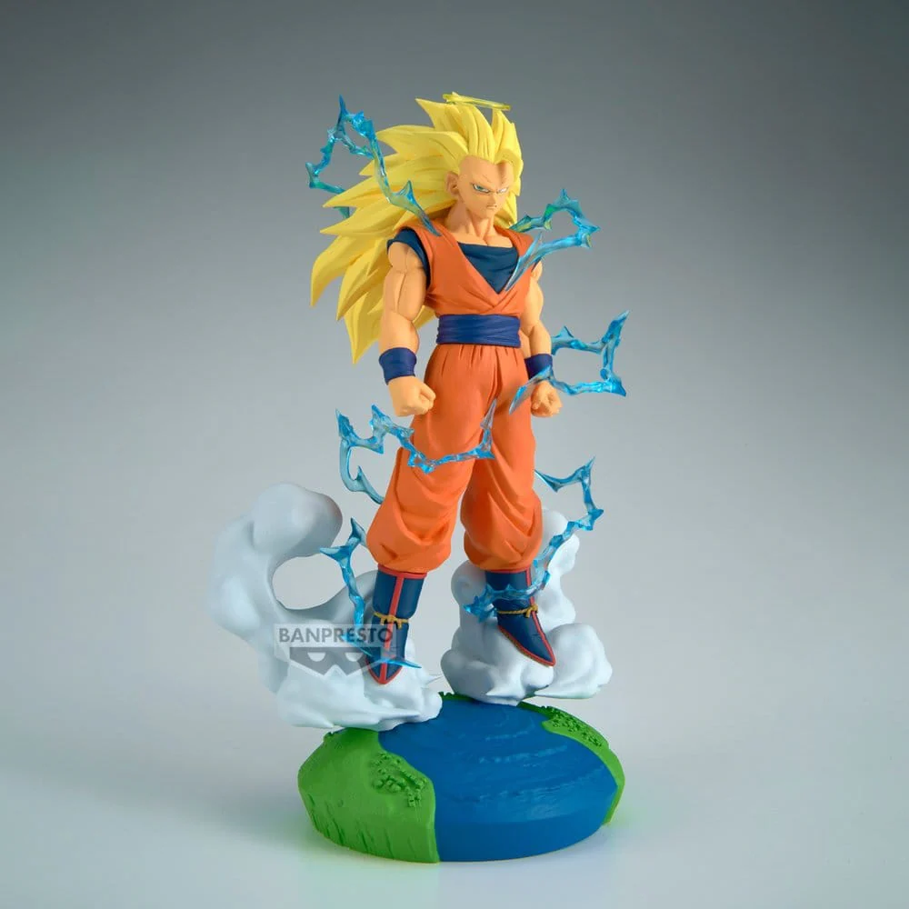Dragon Ball Z History Box PVC-Figur Super Saiyan 3 Son Goku - Image 4