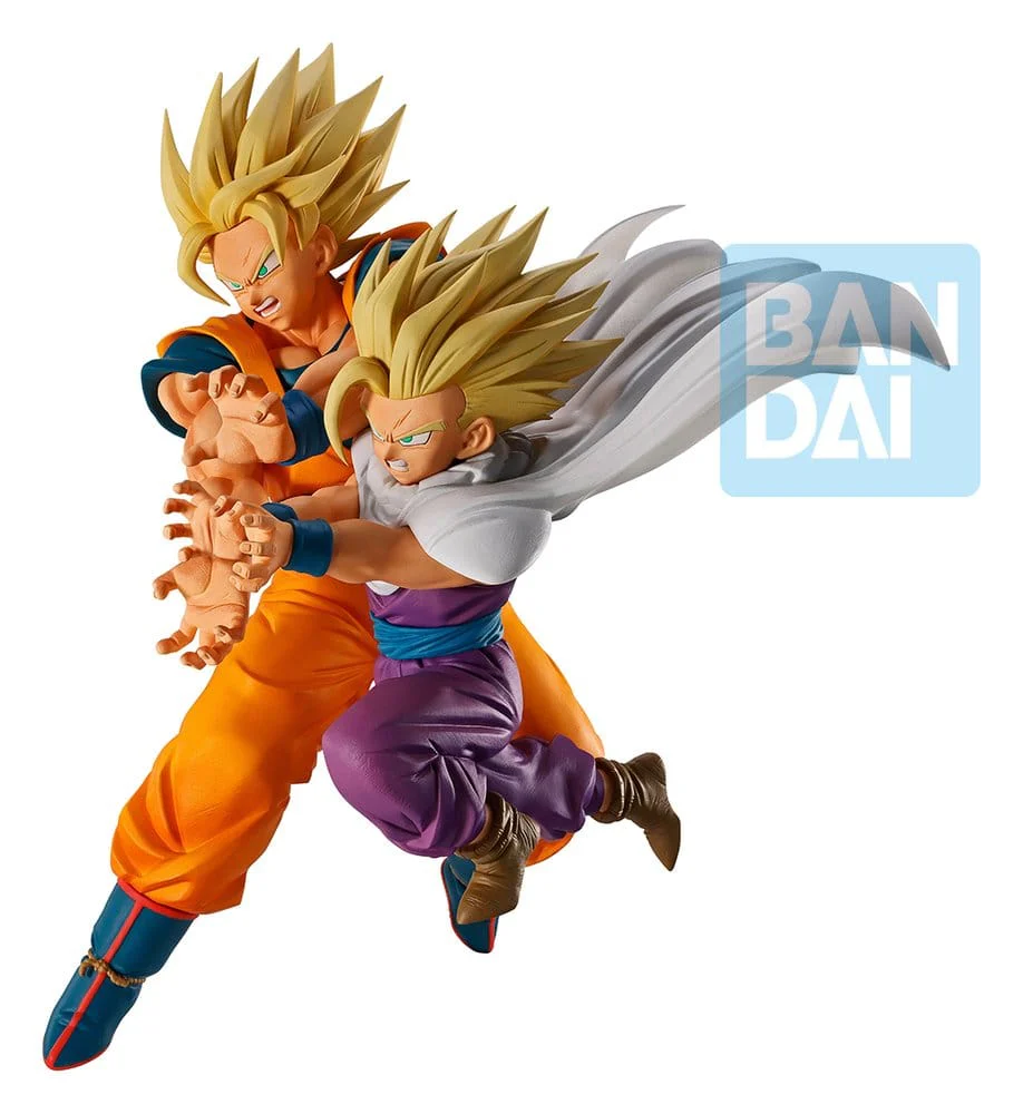 Dragon Ball Z Ichibansho PVC-Figur Son Goku & Son Gohan (Spectacle Battle)