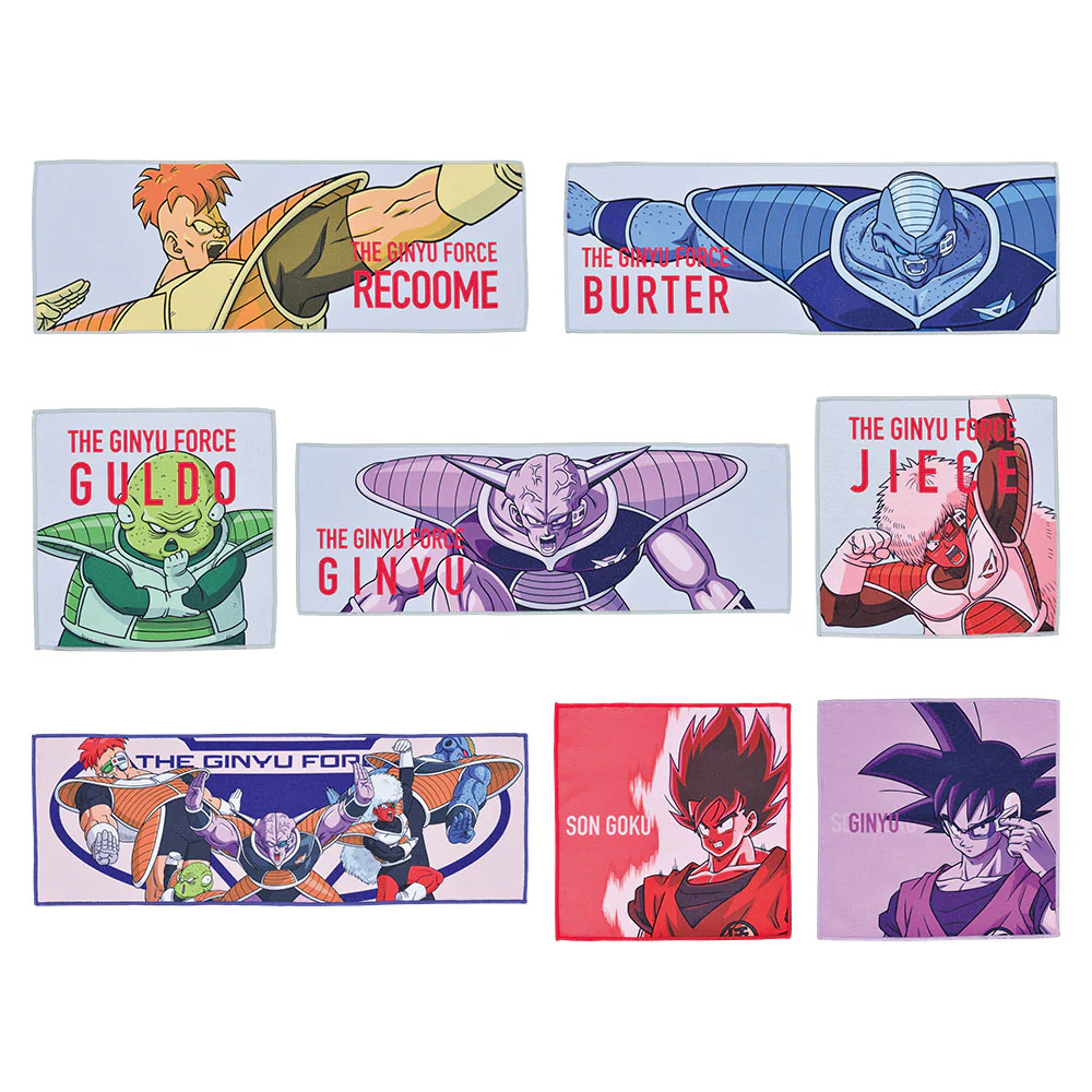 Dragon Ball Z & Super verschiedene Designs Mikrofasertücher