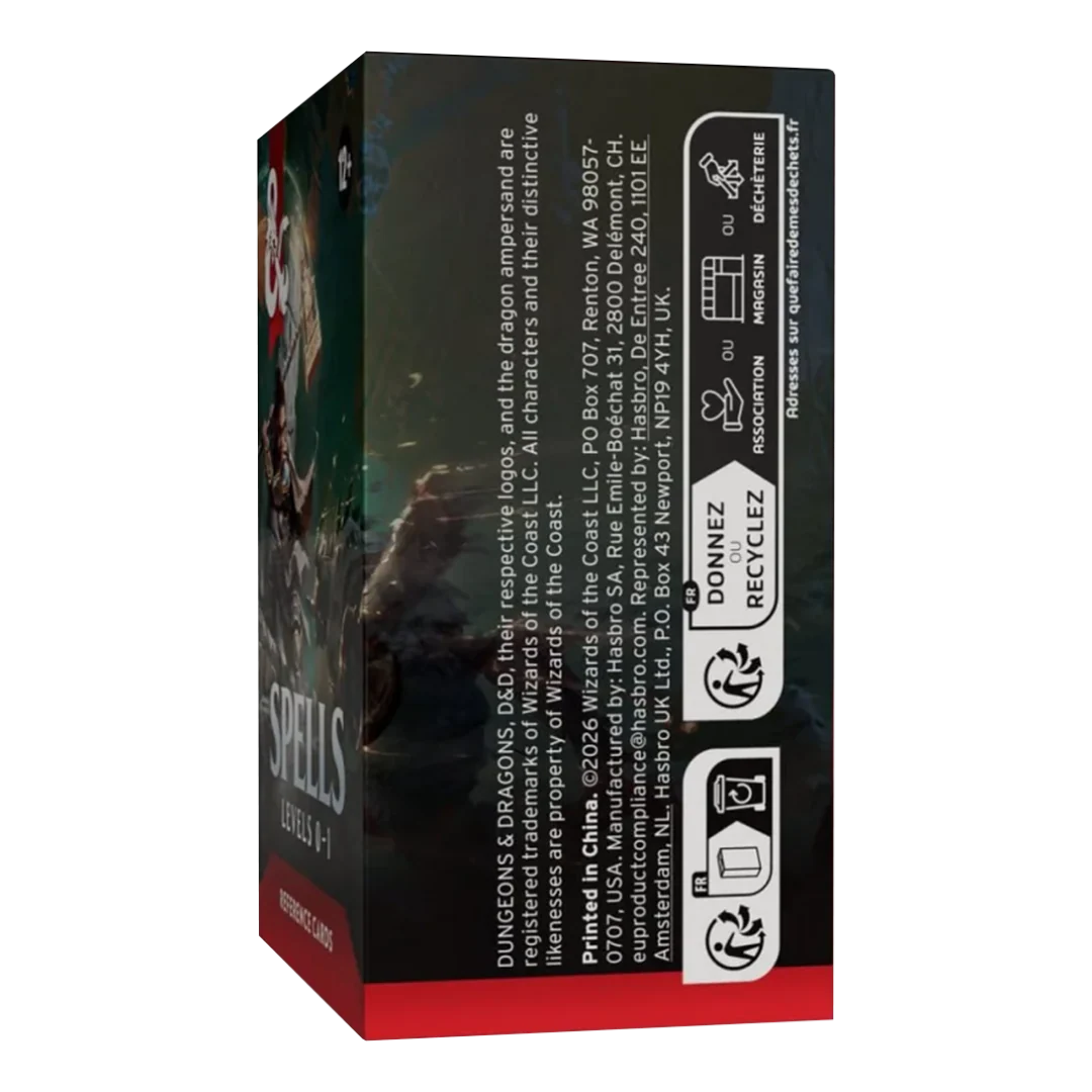 Dungeons & Dragons | Spells Lvl 0-1 | Reference Cards (EN) - Image 4
