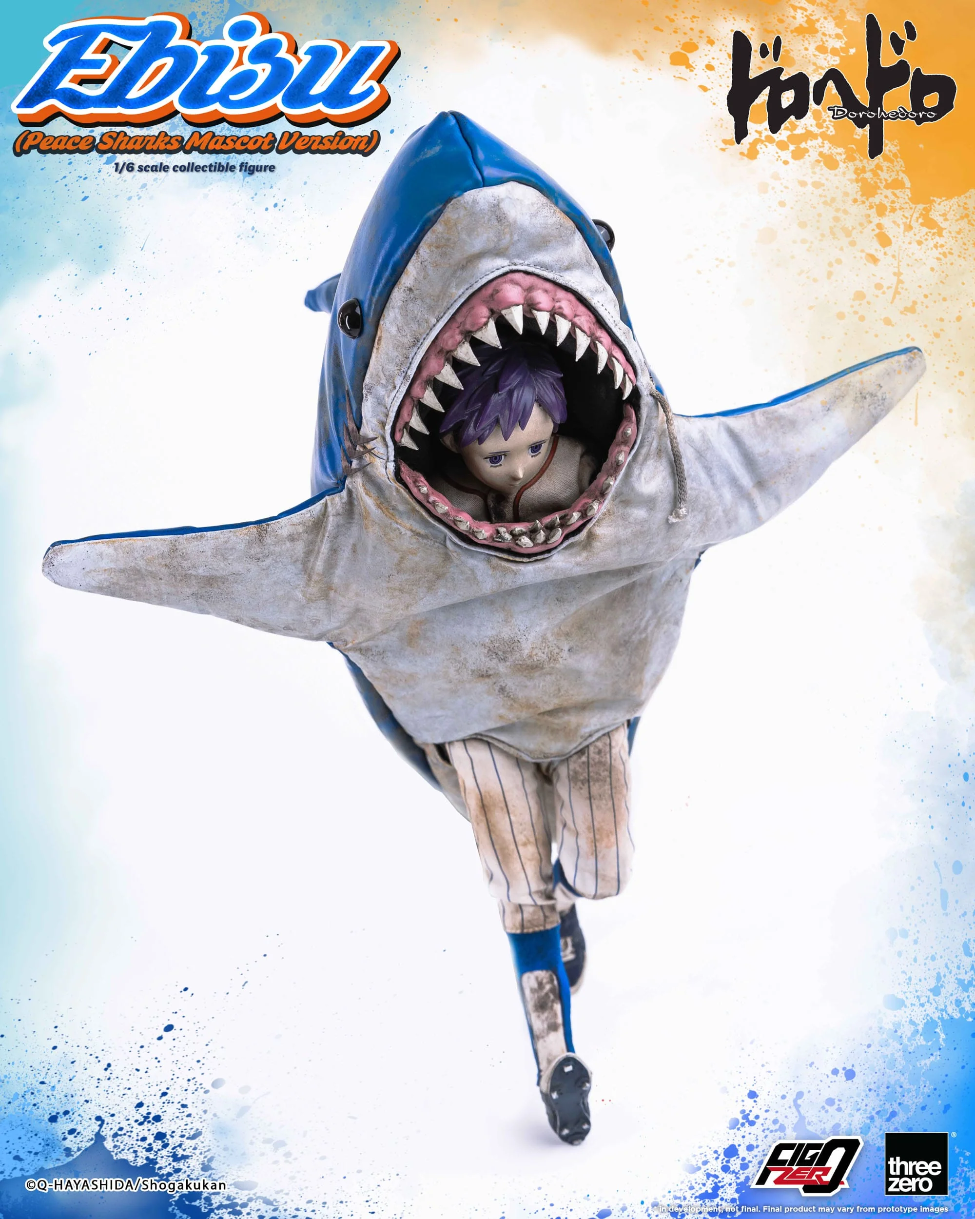Ebisu Peace Sharks Mascot Ver. ThreeZero - Image 3